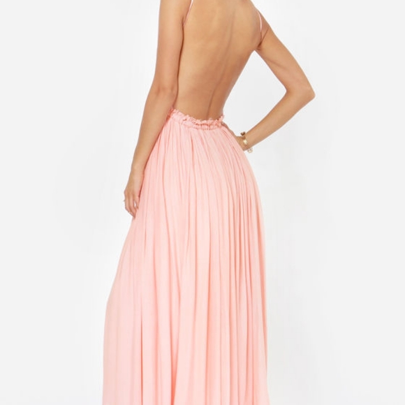 Chiffon Crochet ADORBES Spaghetti Strap open back - Picture 6 of 8